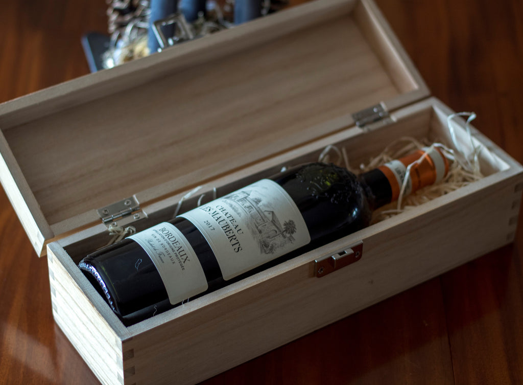 Personalised Wooden Wine Box, Personalised Wine Box - Irish Wooden Gifts